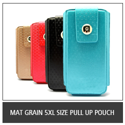 Mat Grain 5XL Size Pull UP Pouch